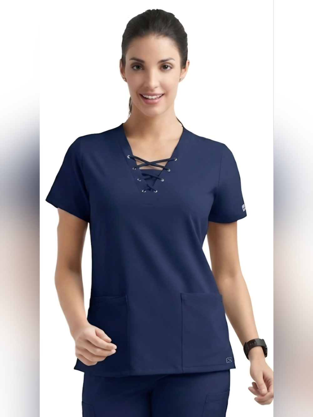 Uniform Advantage Easy Stretch Scub Set Top and Pants Navy XL NWT Fur Friendly - Picture 9 of 14